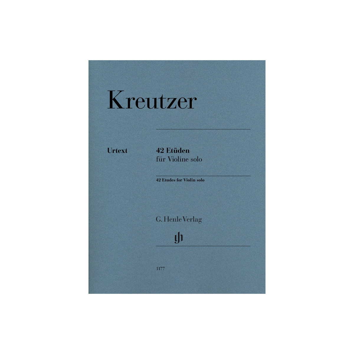 Rodolphe Kreutzer : 42 Etudes pour Violon - Henle Verlag