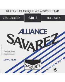 Jeu de Cordes Classiques Savarez - 540J - Bleu Fort Tirant