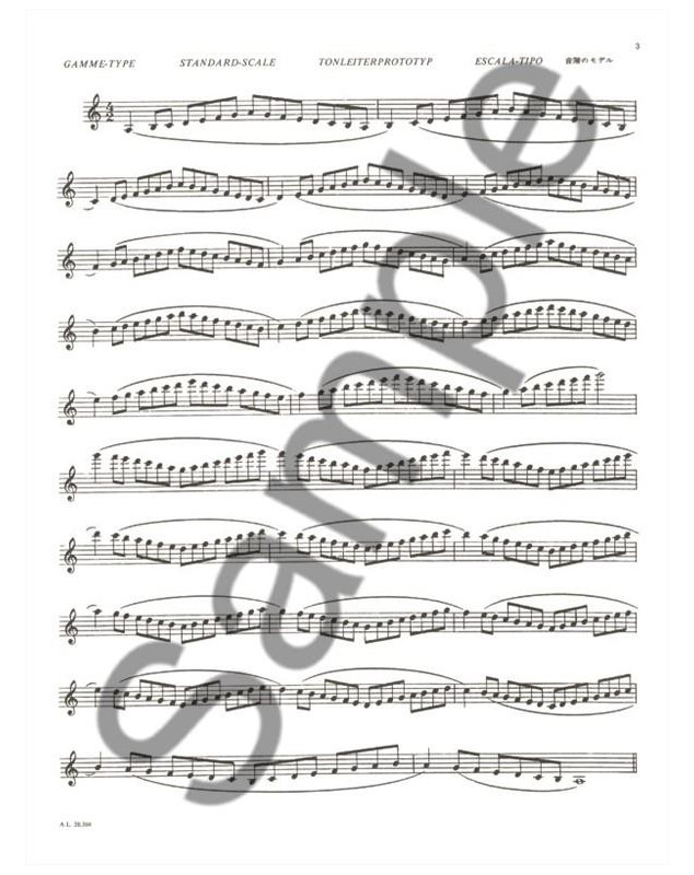 Gammes et Arpèges Vol. 1 - Saxophone - Marcel Mule - Alphonse Leduc