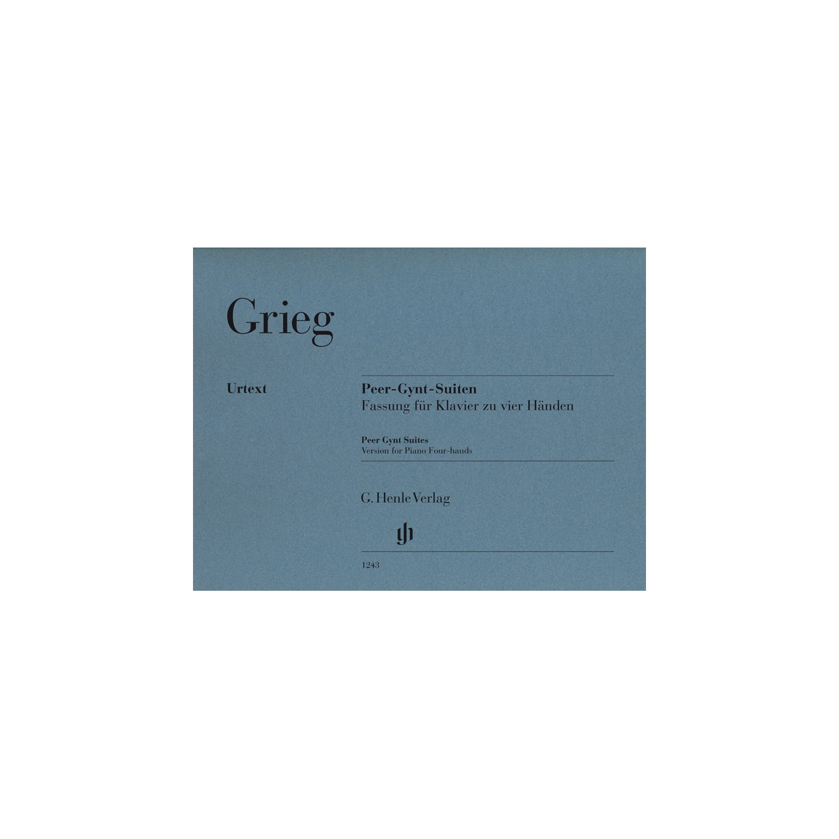 Peer Gynt Suites - Version Piano 4 Mains