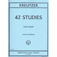 Kreutzer : 42 Études (Galamian)