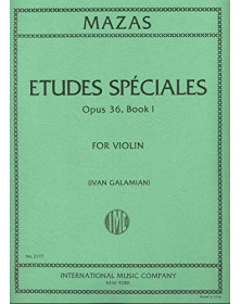 Études Spéciales, Opus 36, No. 1 (GALAMIAN, Ivan)