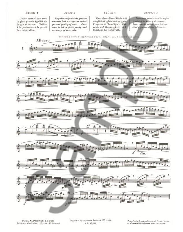 Louis Drouët : Vingt-cinq (25) Etudes célèbres
