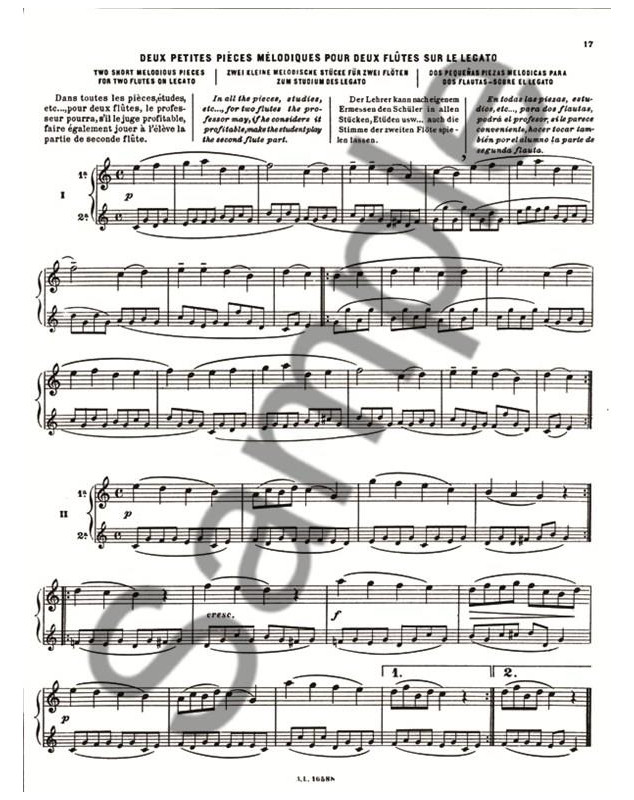 Méthode Complète de Flûte Vol. 1 - Taffanel Gaubert - Alphonse Leduc