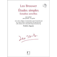 Leo Brouwer : Etudes Simples - Estudios sencillos