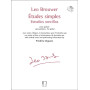 Leo Brouwer : Etudes Simples - Estudios sencillos