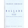 Ballade, Opus 50