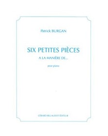 Six Petites Pieces A La Maniere De...