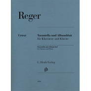 Max Reger : Tarantella et Albumblatt - Pour Clarinette et Piano - Henle Verlag Urtext