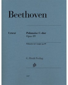 Polonaise en Do majeur op. 89 - Beethoven - Henle Verlag Urtext