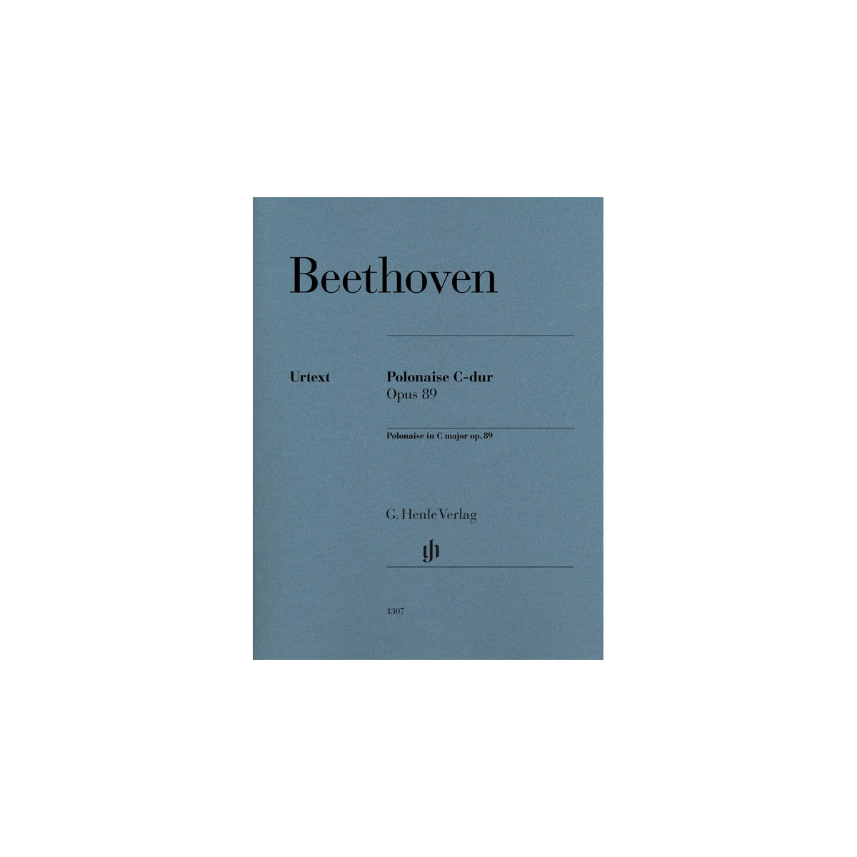 Polonaise en Do majeur op. 89 - Beethoven - Henle Verlag Urtext