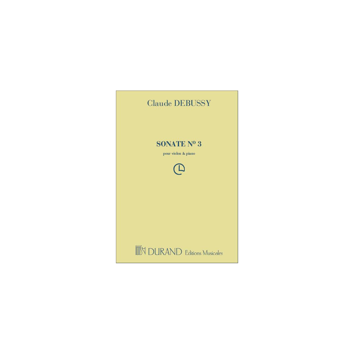 Debussy : Sonate N° 3