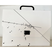 Cartable Notes Blanc
