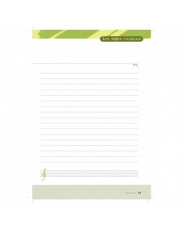 Le Cahier Préparé - Editions Fuzeau - 6902 - 3549540069025