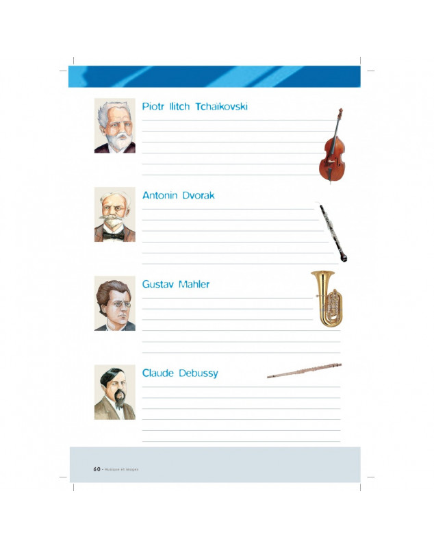 Cahier Musique et Images - Editions Fuzeau - 6903 - 3549540069032