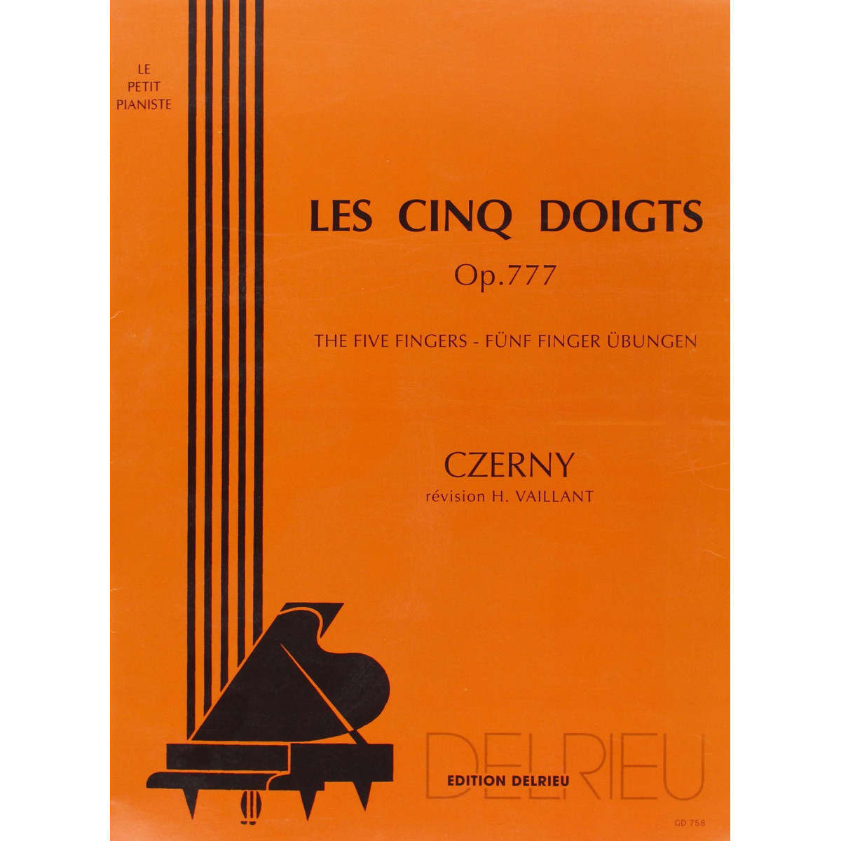 Czerny : Les cinq doigts Op.777