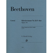 Sonate pour piano n° 22 en Fa majeur Op. 54