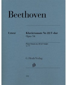 Sonate pour piano n° 22 en Fa majeur Op. 54