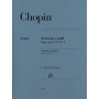 Frédéric Chopin : Nocturne en mi mineur op. post. 72 no. 1 - Henle Verlag Urtext