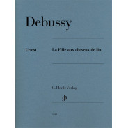 Claude Debussy : La Fille aux Cheveux de Lin - Henle Verlag Urtext