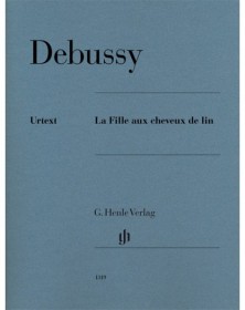 Claude Debussy : La Fille aux Cheveux de Lin - Henle Verlag Urtext
