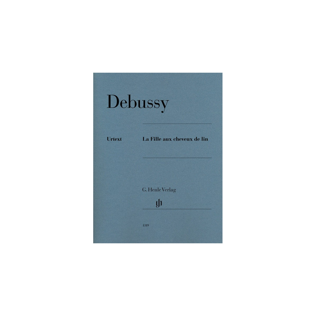 Claude Debussy : La Fille aux Cheveux de Lin - Henle Verlag Urtext