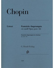 Frédéric Chopin : Fantaisie-Impromptu en Ut dièse mineur Op. 66 - Henle Verlag