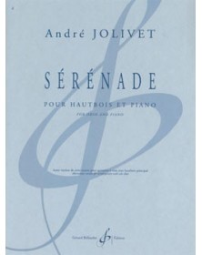 Serenade Pour Hautbois Et Piano