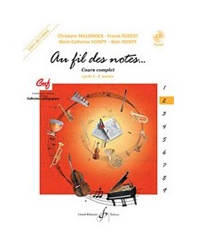 Au fil des Notes - Volume 2 - livre de l'élève