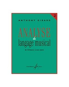 Analyse Du Langage Musical...