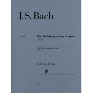 J.S. Bach : Le Clavier Bien Tempéré Vol. 1 - Henle Verlag Urtext