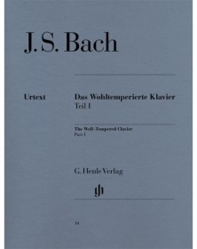 J.S. Bach : Le Clavier Bien Tempéré Vol. 1 - Henle Verlag Urtext