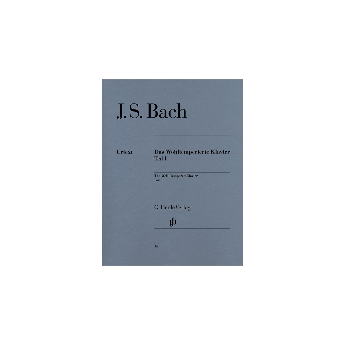 J.S. Bach : Le Clavier Bien Tempéré Vol. 1 - Henle Verlag Urtext