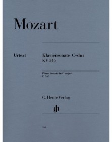 Mozart : Sonate Pour Piano En Ut Majeur K. 545 dite Facile - Henle Verlga