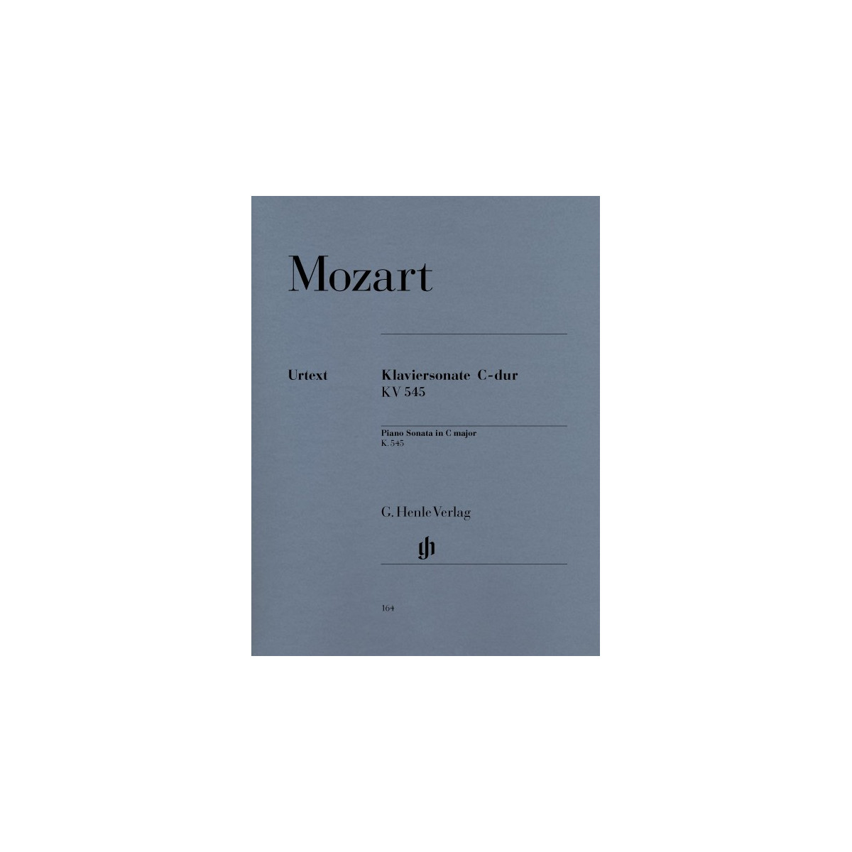 Mozart : Sonate Pour Piano En Ut Majeur K. 545 dite Facile - Henle Verlga