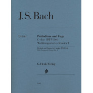 Prelude & Fugue In C BWV 846 Piano Urtext