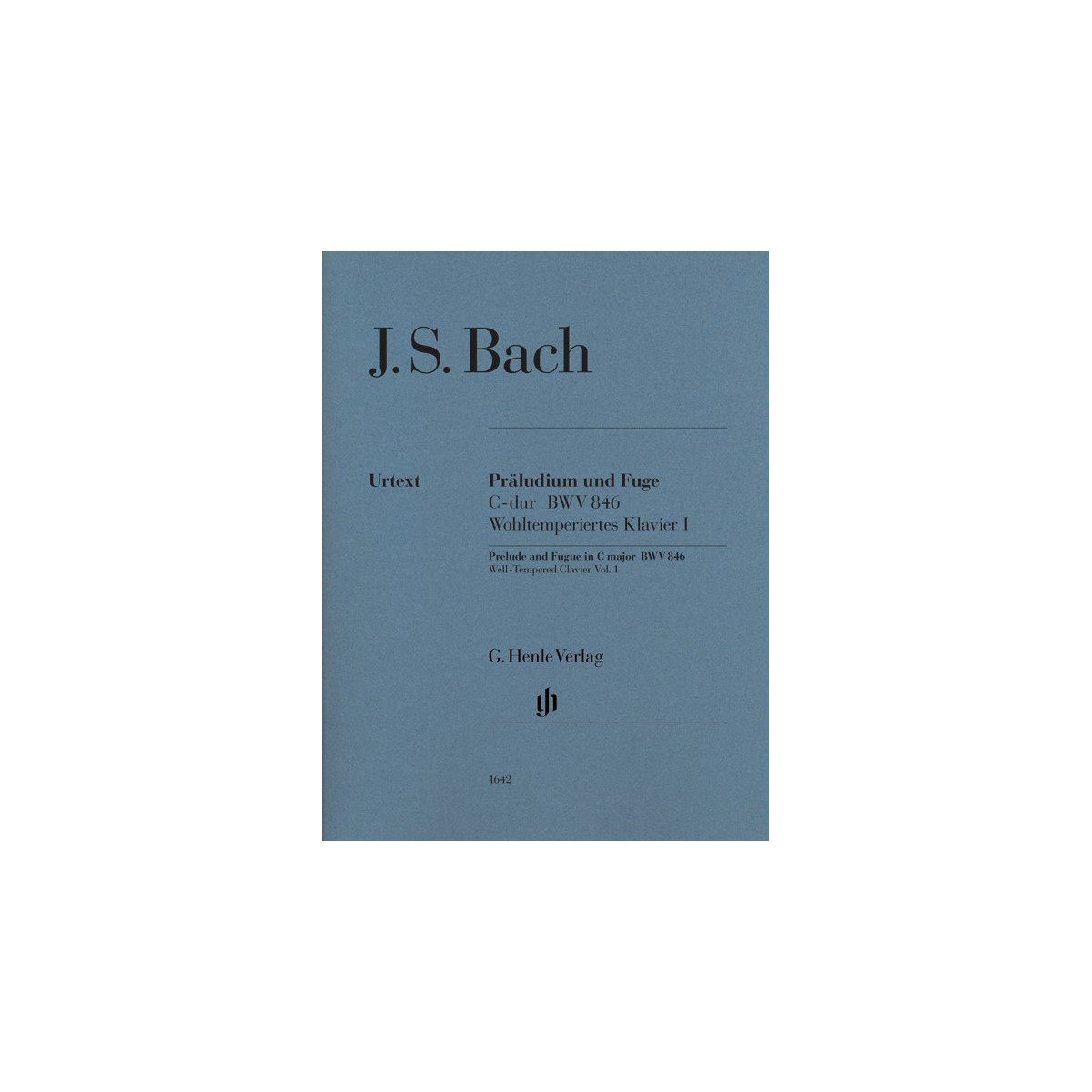 Prelude & Fugue In C BWV 846 Piano Urtext