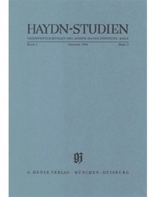 Haydn-Studien Bd. 1 Heft 3