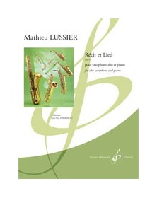 Recit Et Lied Opus 31
