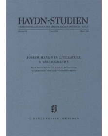 Haydn-Studien Bd. 3 Heft 3/4