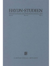 Haydn-Studien Bd. 4 Heft 1