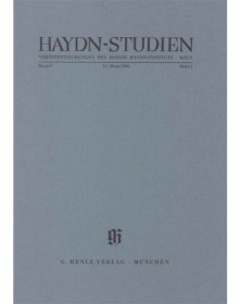 Haydn-Studien Bd. 5 Heft 1