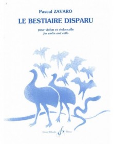 Le Bestiaire Disparu