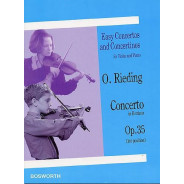 Oscar Rieding  : Concerto op. 35 en si mineur