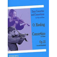 Concertino op. 21 en La mineur - Oscar Rieding - Bosworth