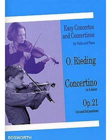 Rieding : Concertino op. 21...