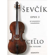 Sevcik : Études Opus 3 - Violoncelle