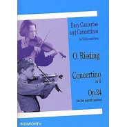Rieding : Concertino op. 24 en Sol Majeur
