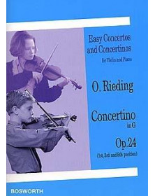 Rieding : Concertino op. 24 en Sol Majeur