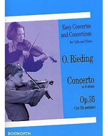 Rieding : Concerto si mineur op. 35 - Violoncelle